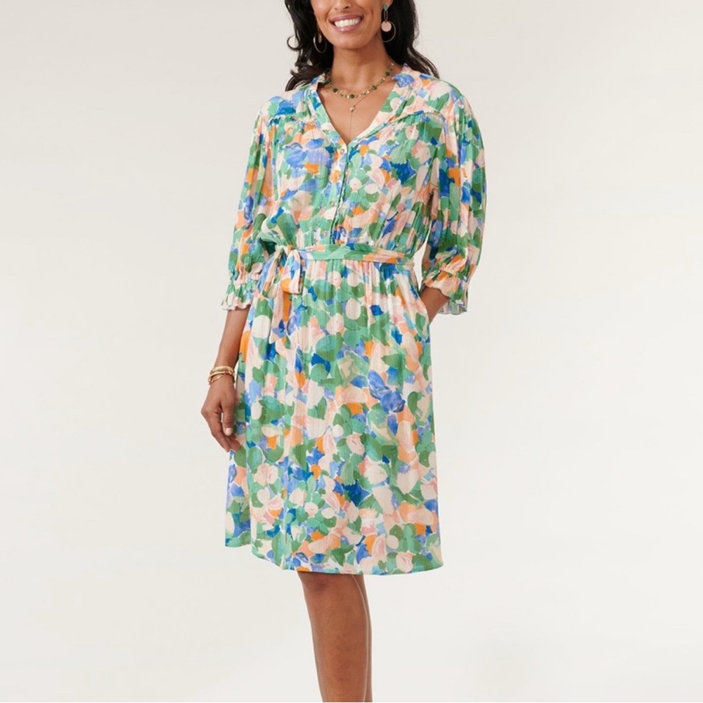 Democracy Multicolor Floral Dress